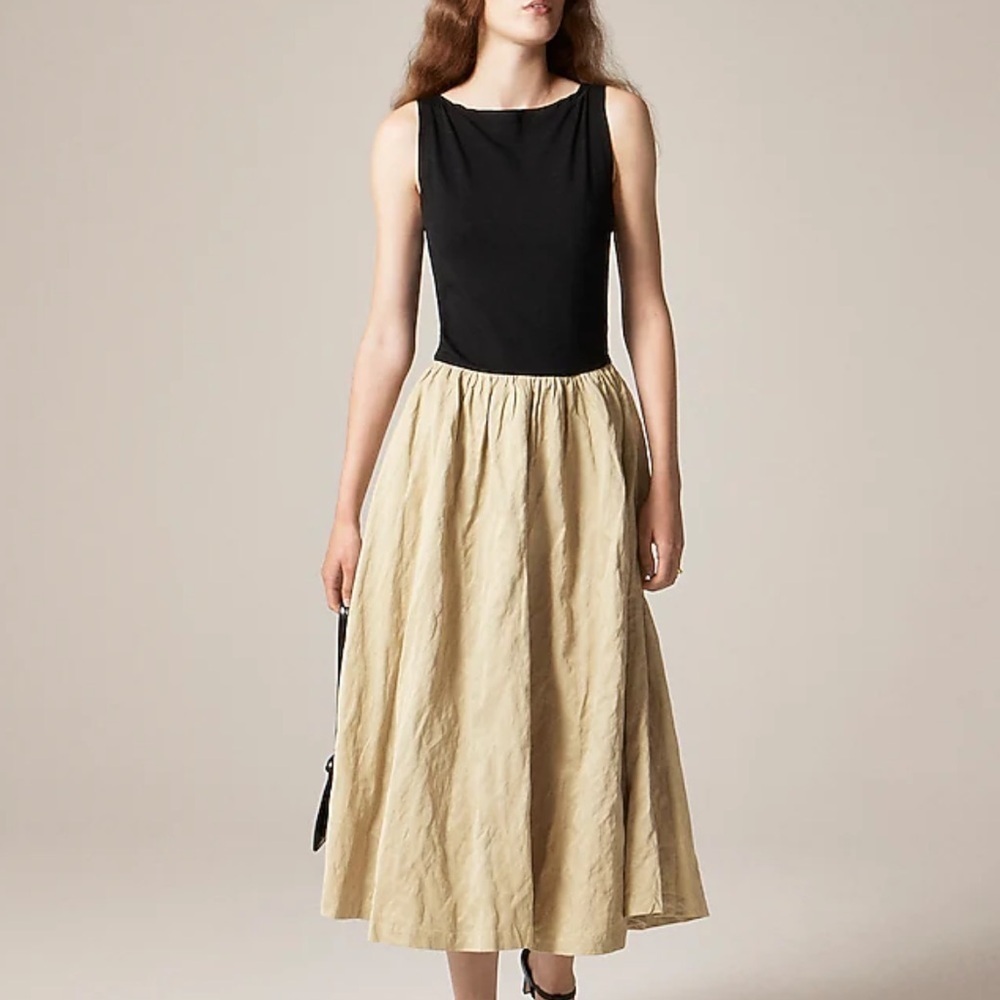 J crew Boatneck mixy dress